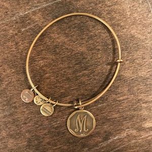 Alex and Ani Initial “M” Bracelet